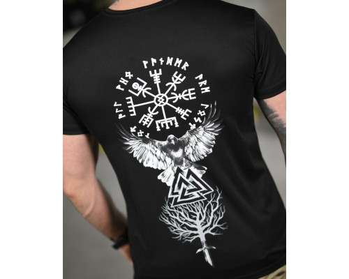 Тактична футболка SELION Voron black ТР6761