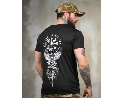 Тактична футболка SELION Voron black ТР6761