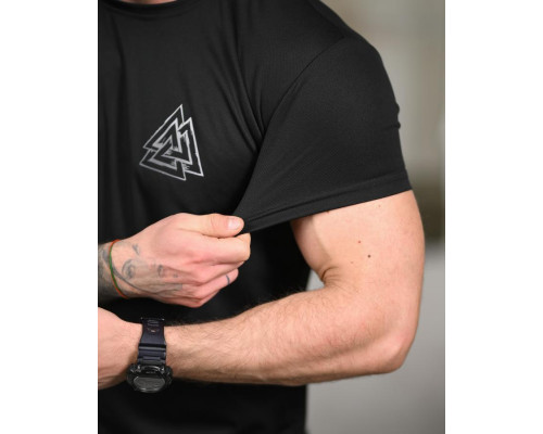 Тактична футболка SELION Voron black ТР6761