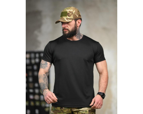 Тактична футболка SELION Unlock black ТР6762