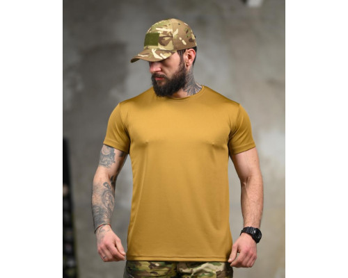 Тактична футболка SELION Boom menu coyot ТР6764