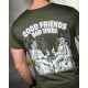 Тактична футболка SELION friends olive TR6769
