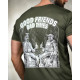 Тактична футболка SELION friends olive TR6769