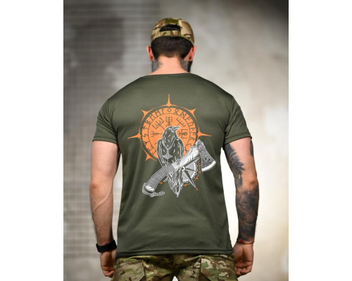 Тактична футболка SELION Odin olive TR6772