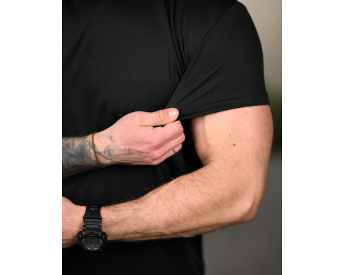 Тактична футболка SELION Tactical black TR6773
