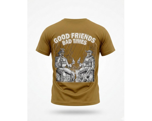 Тактична футболка SELION friends coyot TR6774