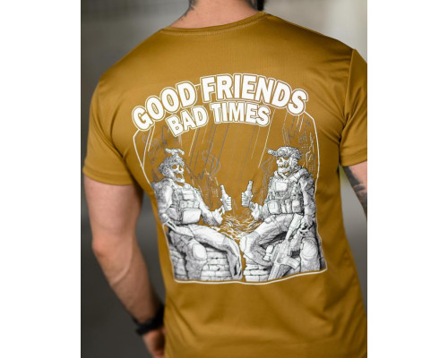 Тактична футболка SELION friends coyot TR6774