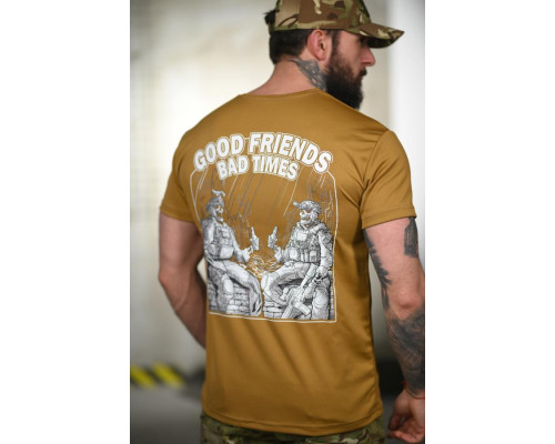 Тактична футболка SELION friends coyot TR6774