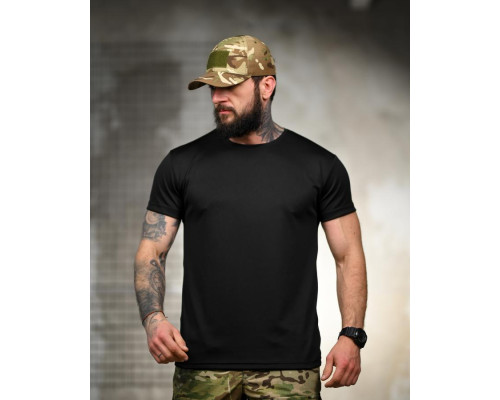 Тактична футболка SELION Equipment black ТР6775