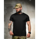 Тактична футболка SELION Equipment black ТР6775