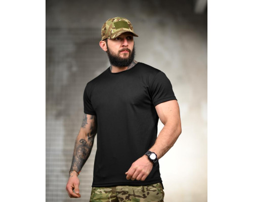 Тактична футболка SELION Equipment black ТР6775