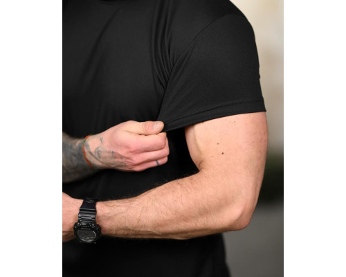 Тактична футболка SELION Equipment black ТР6775