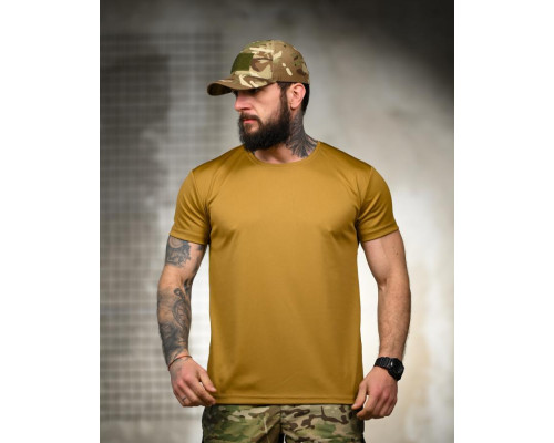 Тактична футболка SELION Equipment coyot ТР6776