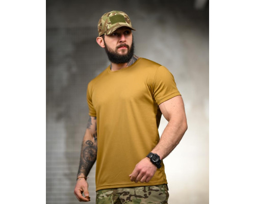 Тактична футболка SELION Equipment coyot ТР6776