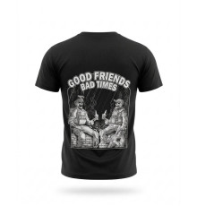 Тактична футболка SELION Friends black ТР6780