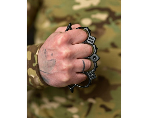 Кастет Eagle black ТР6838