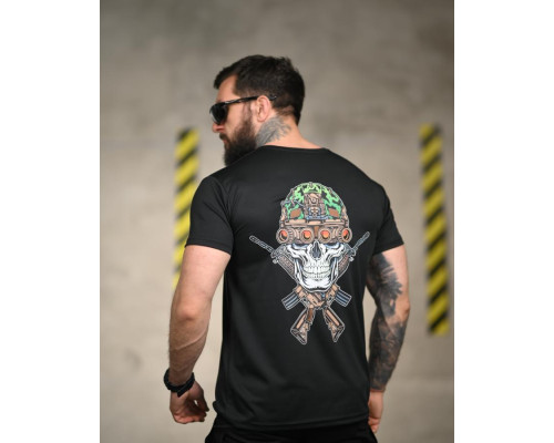 Тактична футболка SELION вікінг black ТР6844