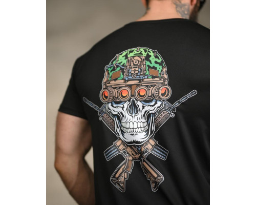 Тактична футболка SELION вікінг black ТР6844