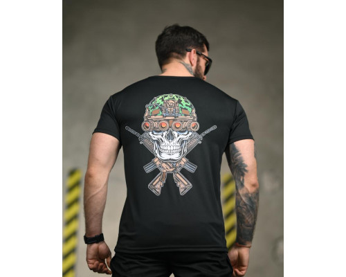 Тактична футболка SELION вікінг black ТР6844