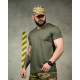 Тактична футболка SELION Молодість олива ТР6845