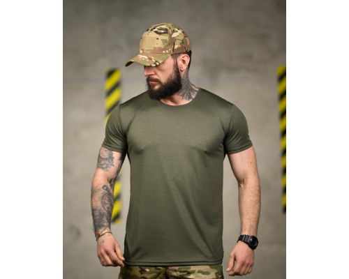 Тактична футболка SELION Force олива ТР6849