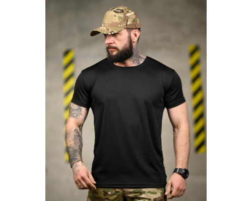 Тактична футболка SELION Force black ТР6850