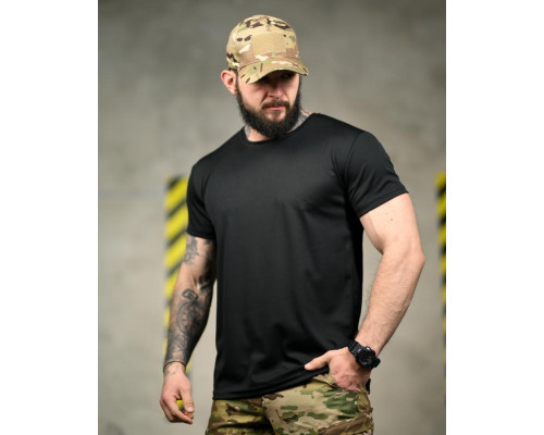 Тактична футболка SELION Force black ТР6850