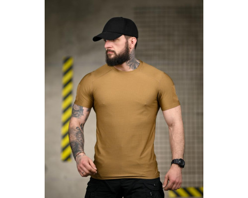 Тактична футболка (Compression Fit) койот ТР6916