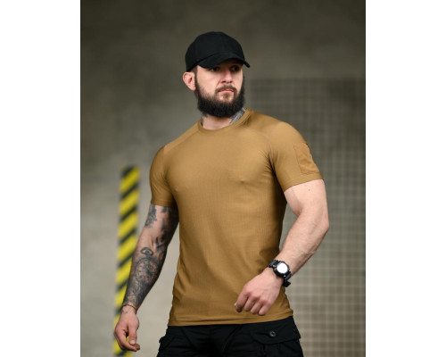 Тактична футболка (Compression Fit) койот ТР6916