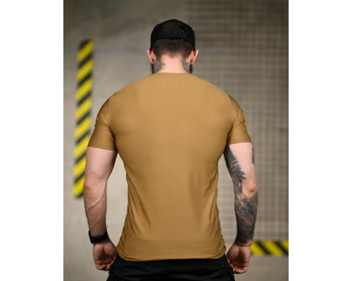 Тактична футболка (Compression Fit) койот ТР6916