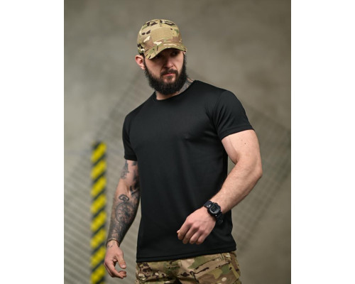Тактична футболка SELION Тіп black ТР6926