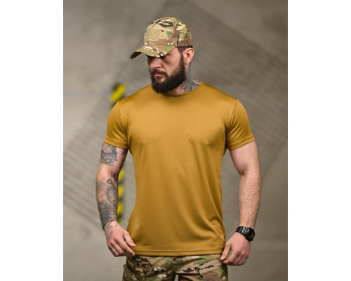 Тактична футболка SELION Unlock coyot ТР6927