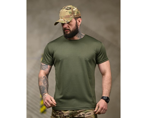 Тактична футболка SELION Veteran oliva ТР6928