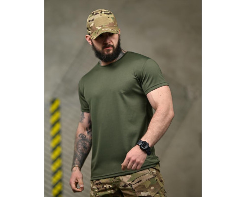 Тактична футболка SELION Veteran oliva ТР6928