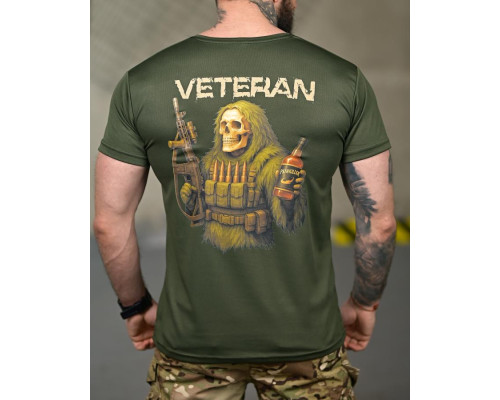 Тактична футболка SELION Veteran oliva ТР6928