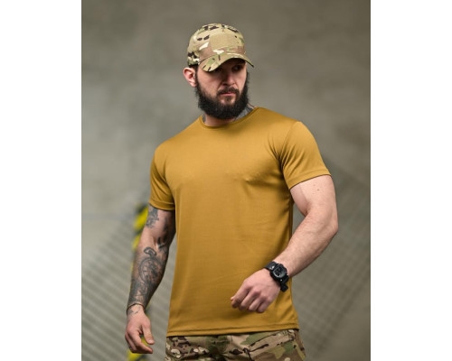 Тактична футболка SELION Veteran coyot ТР6929