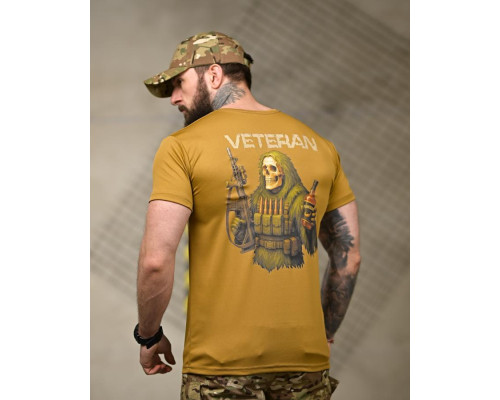 Тактична футболка SELION Veteran coyot ТР6929