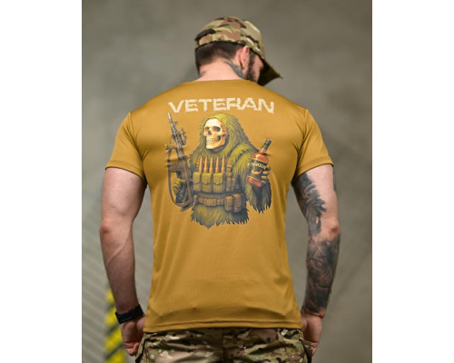 Тактична футболка SELION Veteran coyot ТР6929