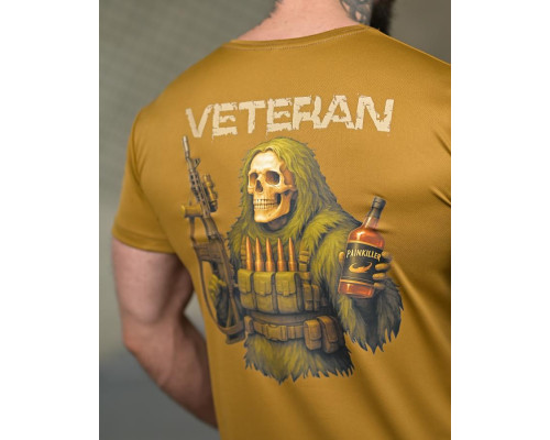 Тактична футболка SELION Veteran coyot ТР6929