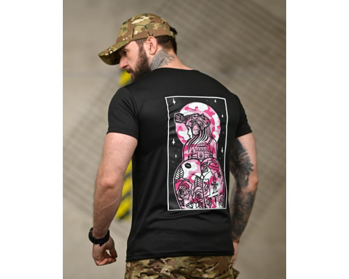 Тактична футболка SELION Girl black ТР6931