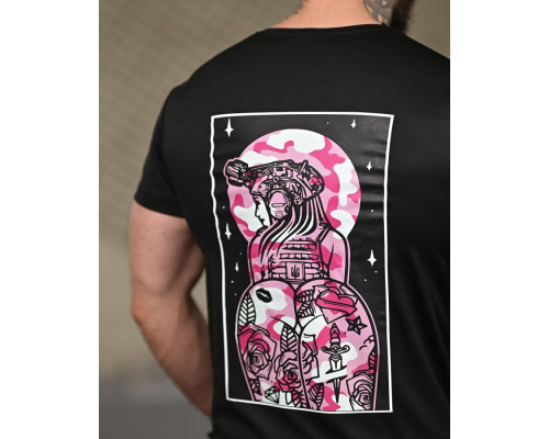 Тактична футболка SELION Girl black ТР6931