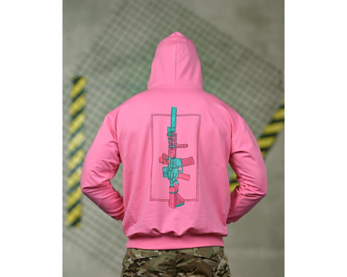Мілітарі худі FAXIS Gun pink ТР6963