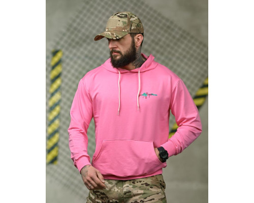 Мілітарі худі FAXIS Gun pink ТР6963
