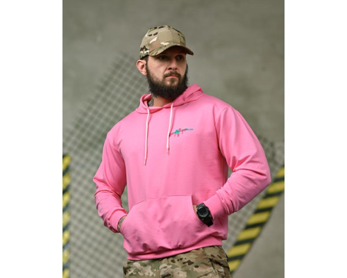 Мілітарі худі FAXIS Gun pink ТР6963