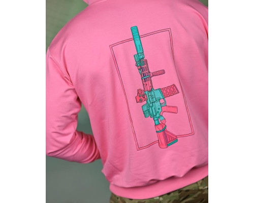 Мілітарі худі FAXIS Gun pink ТР6963