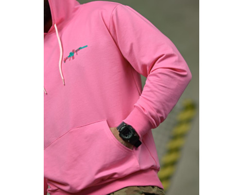 Мілітарі худі FAXIS Gun pink ТР6963