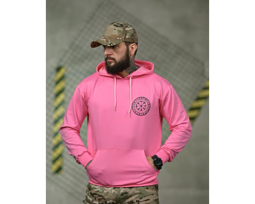 Мілітарі худі FAXIS Смерть зачекає pink ТР6964