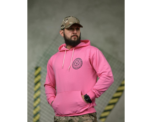 Мілітарі худі FAXIS Смерть зачекає pink ТР6964