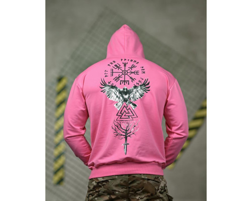 Мілітарі худі FAXIS Odin pink ТР6965