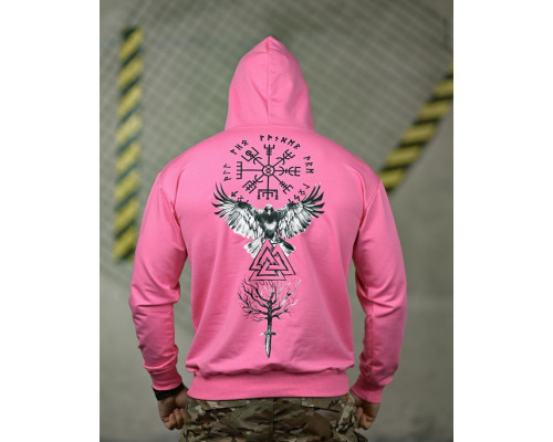 Мілітарі худі FAXIS Odin pink ТР6965
